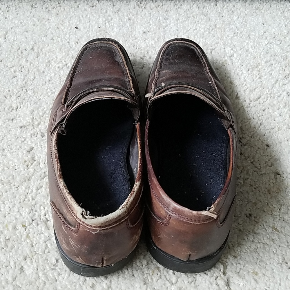 ALDO Brown leather shoes. Size 10. - Picture 3 of 6